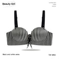 Seamless Smooth Bra for Women, Jelly Pad Push Up Bra for Small Bust, Lift Side Support Anti-Sagging Comfort Bra
