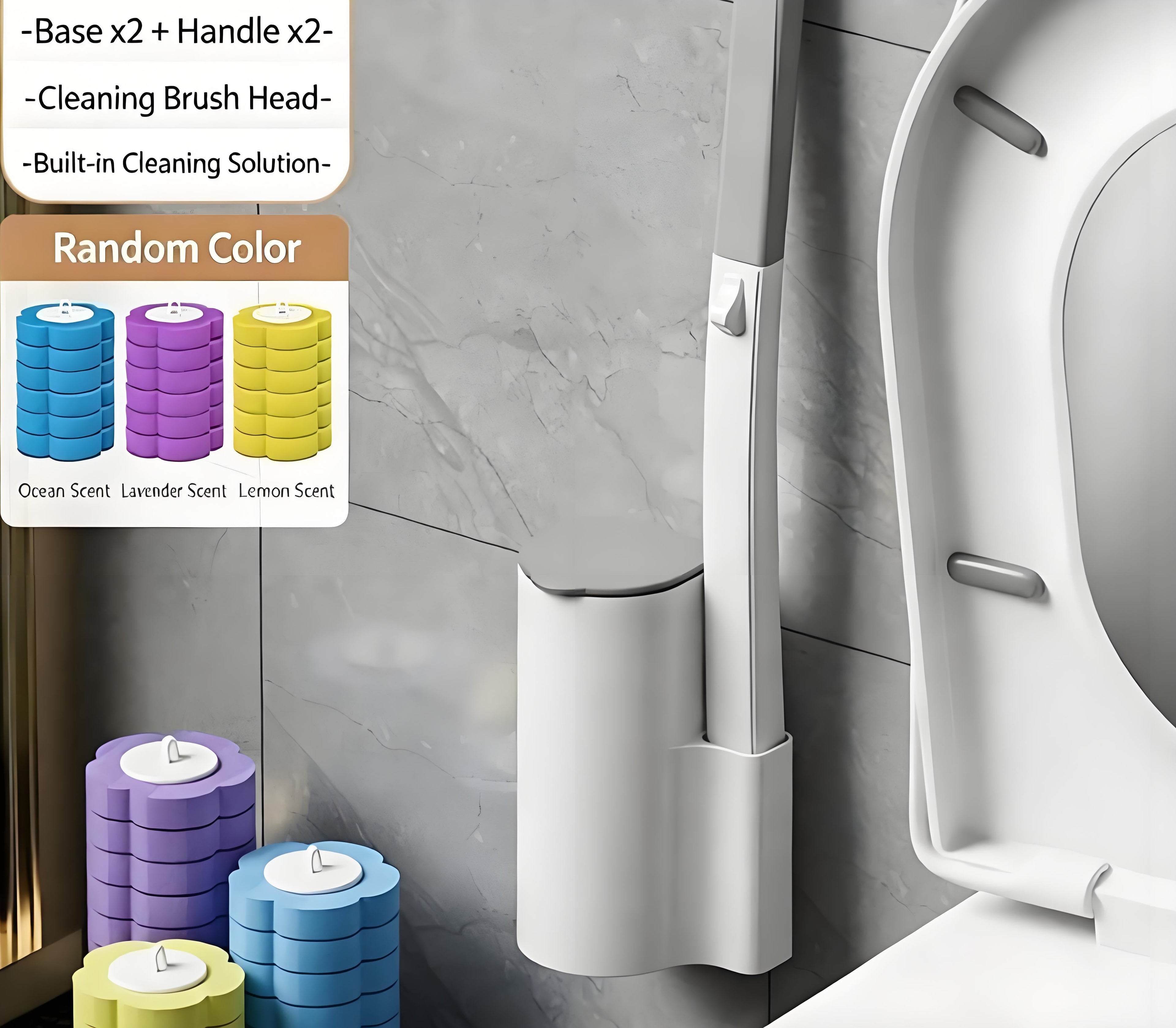 ✨Great Value Disposable Toilet Brush Refills｜Get Full Brush Kit With Large Pack