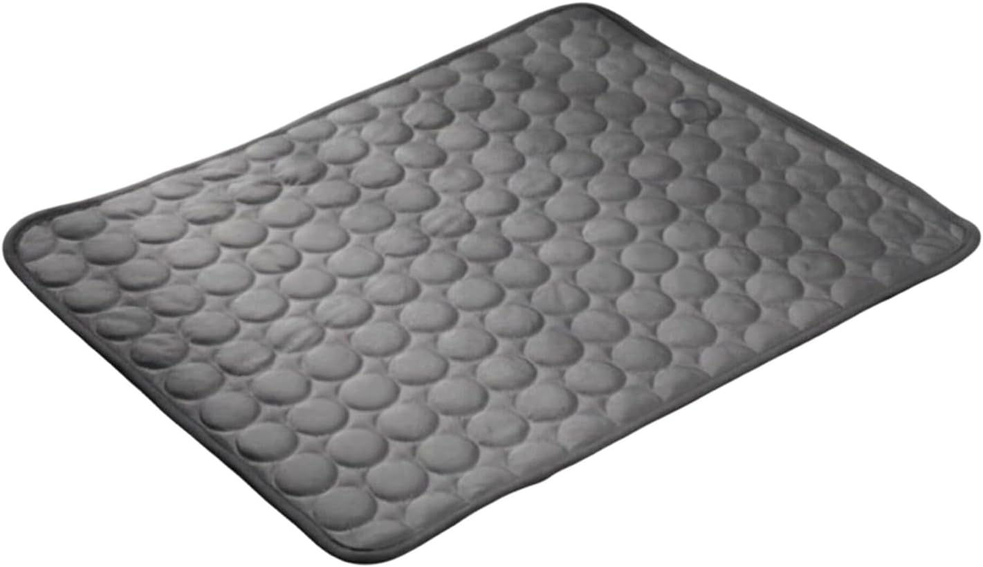 Self-Cooling Mat for Dogs and Cats, Thin Cooling Blanket Dog Summer Dog Mat Bed Cooling Blanket Non-Slip Cooling Pad Portable Washable Pet Cooling Mat for Home, Car, Travel