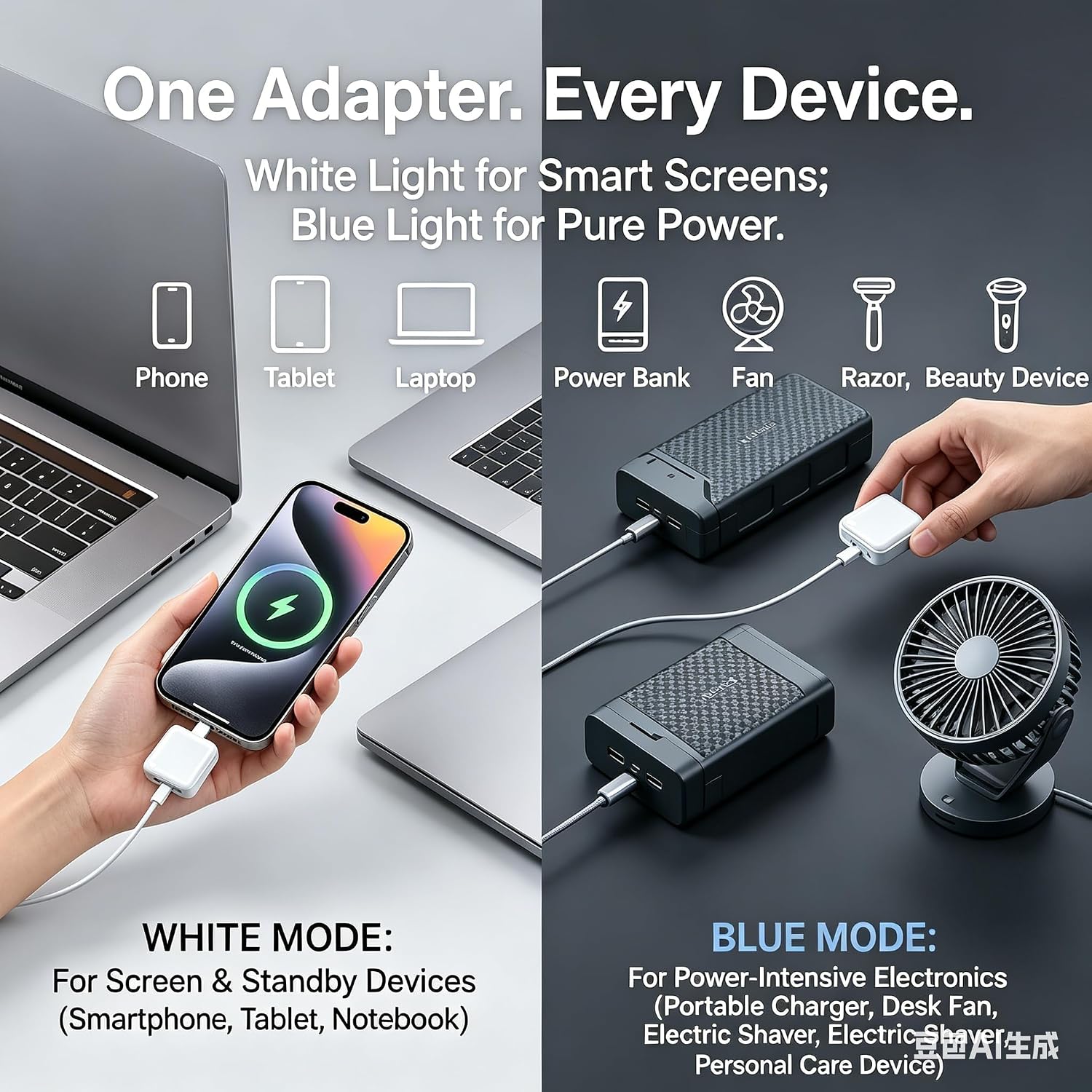 ⚡WANGJIN 140W Smart Auto‑Stop USB‑C Charger｜Huge Discount Fast Charging Adapter With Auto Power‑Off