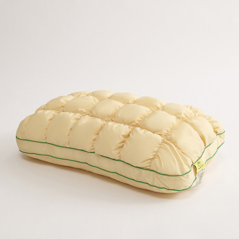 ✨Pineapple Puff Pillow｜Great Discount Offer – Soft Quilted Puff Grid Design Pillow, Fluffy Plush Bed Pillow with Cloud Like Comfort, Breathable Support Pillow for Side, Back & Stomach Sleepers, Cozy Bed Pillow for Better Sleep