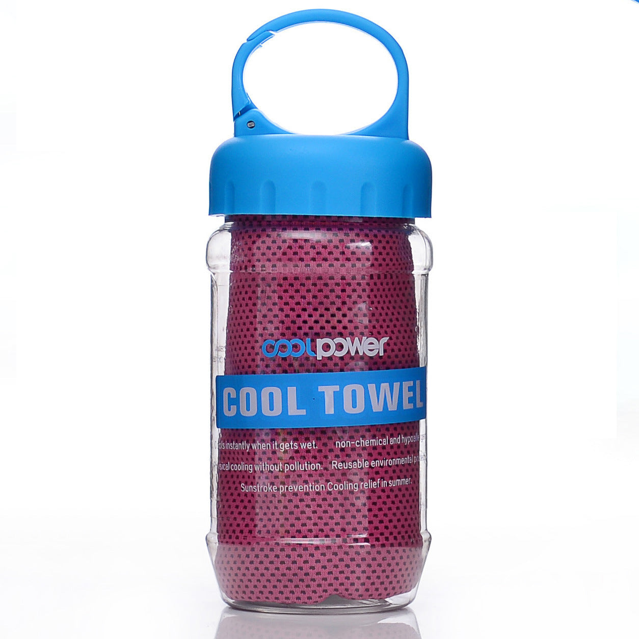 Cooling Towel, Microfiber Cool Ice Towel for Neck Soft Breathable for Fitness Guys Microfiber Stay Cool