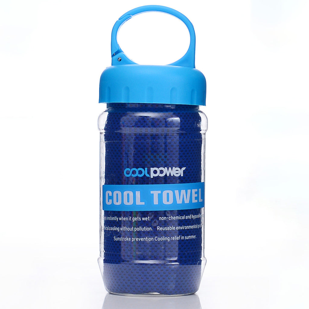 Cooling Towel, Microfiber Cool Ice Towel for Neck Soft Breathable for Fitness Guys Microfiber Stay Cool