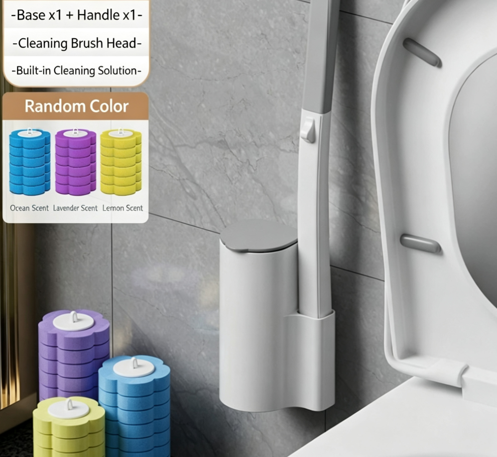 ✨Great Value Disposable Toilet Brush Refills｜Get Full Brush Kit With Large Pack