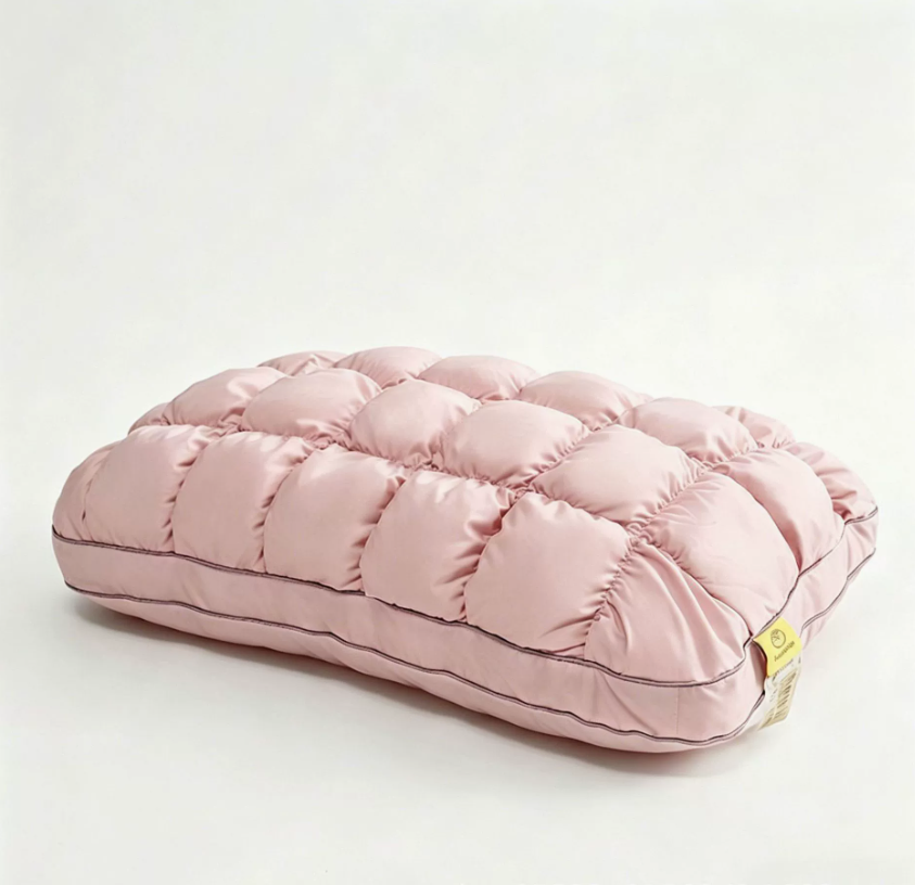 ✨Pineapple Puff Pillow｜Great Discount Offer – Soft Quilted Puff Grid Design Pillow, Fluffy Plush Bed Pillow with Cloud Like Comfort, Breathable Support Pillow for Side, Back & Stomach Sleepers, Cozy Bed Pillow for Better Sleep